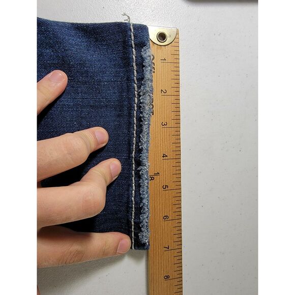 Silver Aiko Baby Boot Distressed Jeans - 27 x 33 - Picture 5 of 8